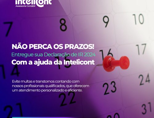 Entregue sua Declaração de IR 2024 até o dia 31/05!
