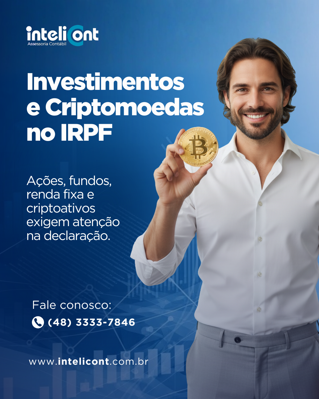 Investimentos e criptomoedas no IRPF